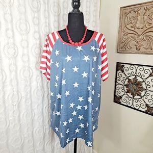 Miss Look Tee-Shirt Sz Large.
